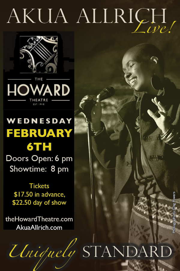 Akua Howard Theatre flyer